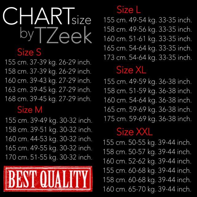 ตารางไซร์เสื้อกล้ามทอม TZ892